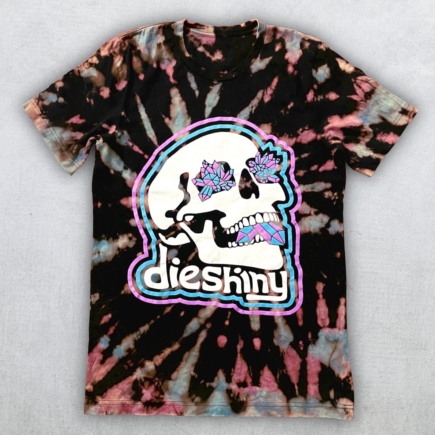 π Jeweled Skull Black Tee